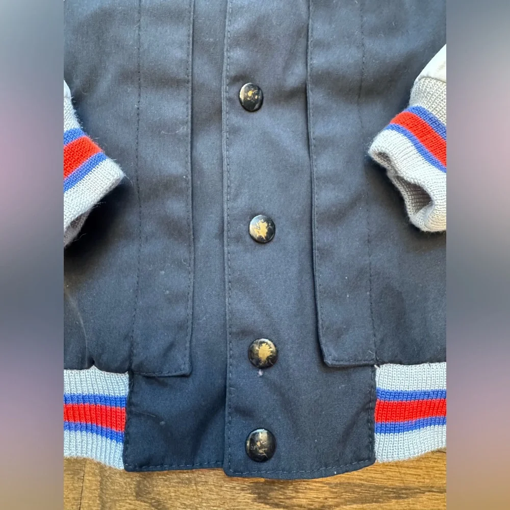 London Fog vintage kids bomber jacket, size 3-4